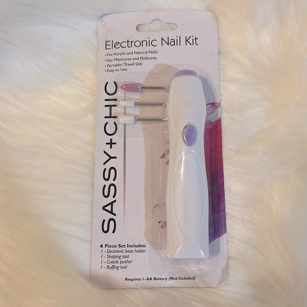 Electronic nail kit